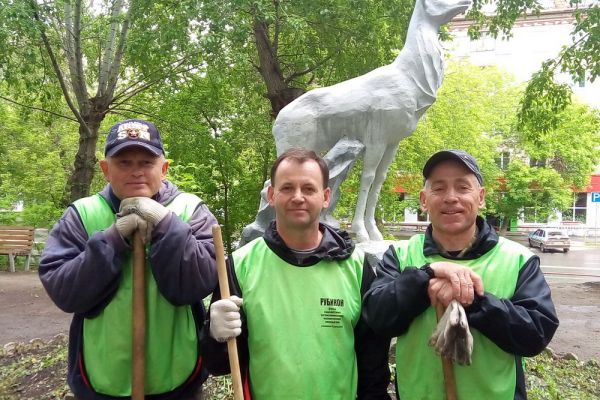 Благоустройство сквера «Оленёнок»